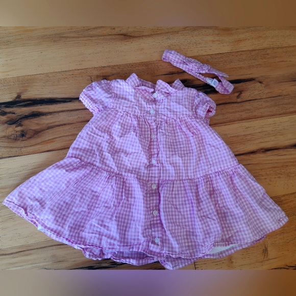 24m Baby Gap dress with headband - Picture 1 of 2
